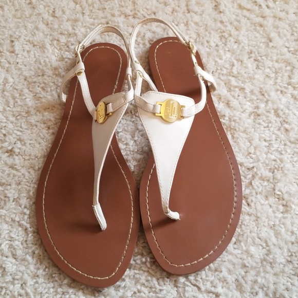 Ralph Lauren Shoes - Ralph Lauren thong buckle sandals - size 11